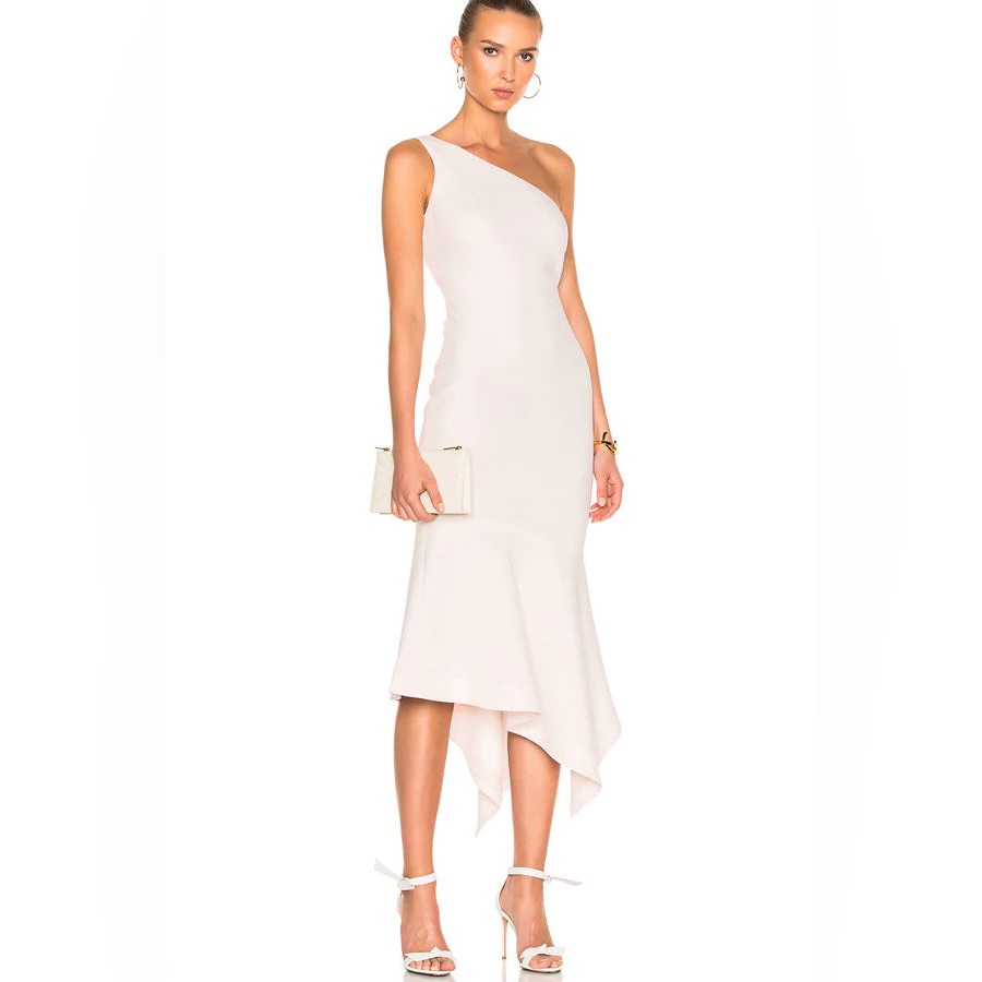 Cinq A Sept Dulcina One Shoulder Dress Nwtin Stores